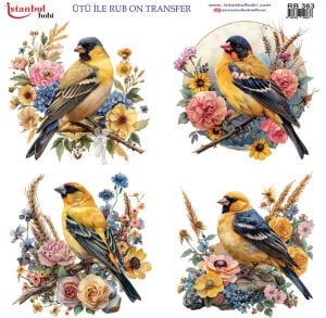 Ütü İle Rub On Transfer 30x30cm RB363