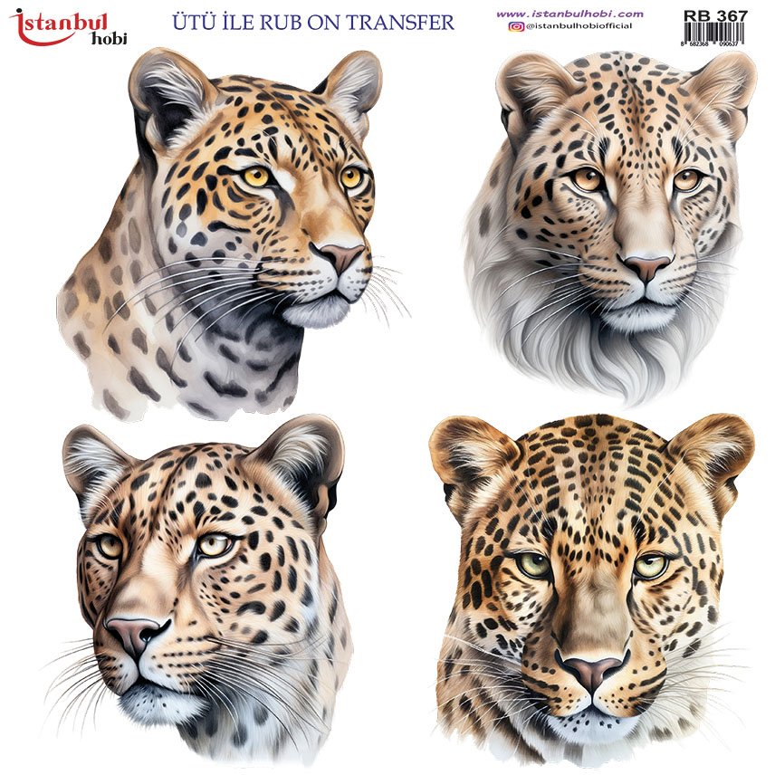 Ütü İle Rub On Transfer 30x30cm RB367