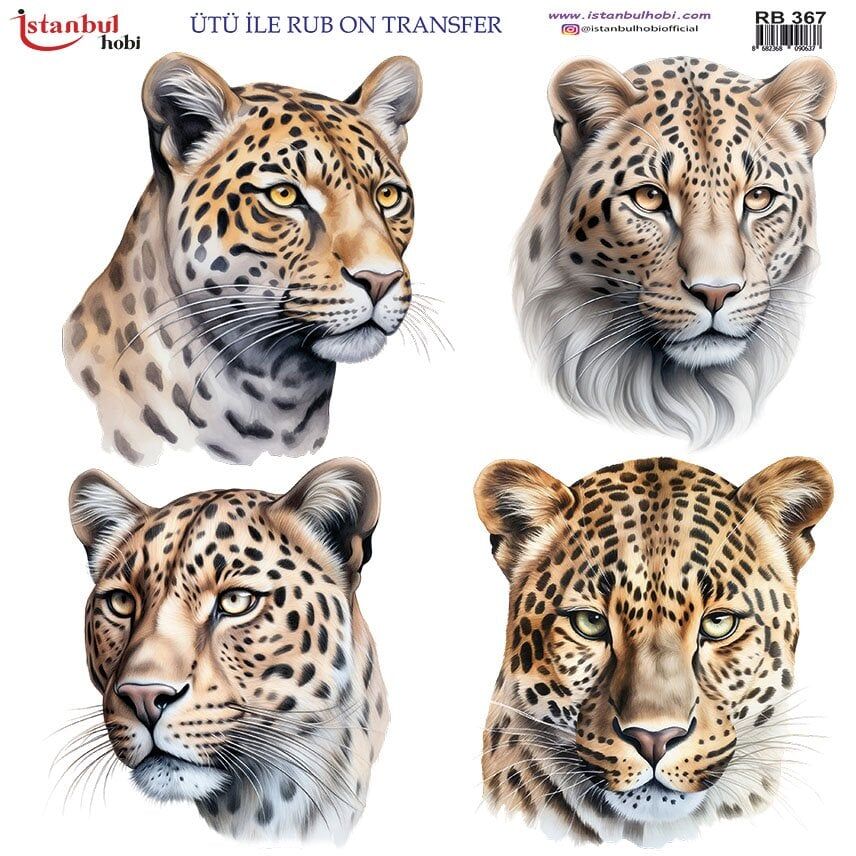 Ütü İle Rub On Transfer 30x30cm RB367