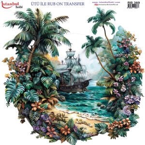 Ütü İle Rub On Transfer 30x30cm RB369