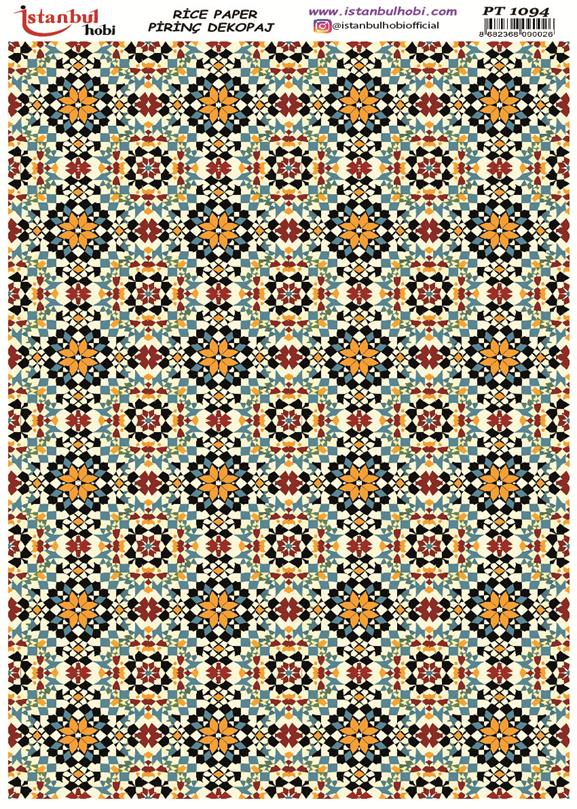 Pirinç Dekopaj Kağıdı 30x42cm PT-1094