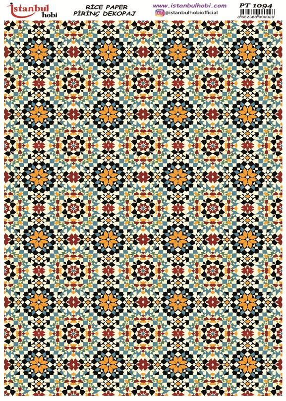 Pirinç Dekopaj Kağıdı 30x42cm PT-1094