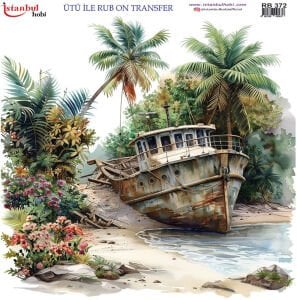 Ütü İle Rub On Transfer 30x30cm RB372