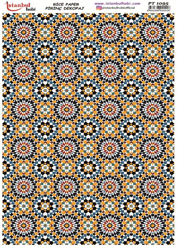 Pirinç Dekopaj Kağıdı 30x42cm PT-1095