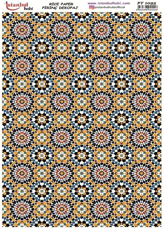 Pirinç Dekopaj Kağıdı 30x42cm PT-1095