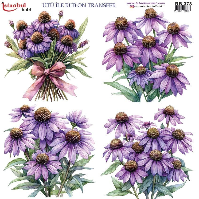Ütü İle Rub On Transfer 30x30cm RB373