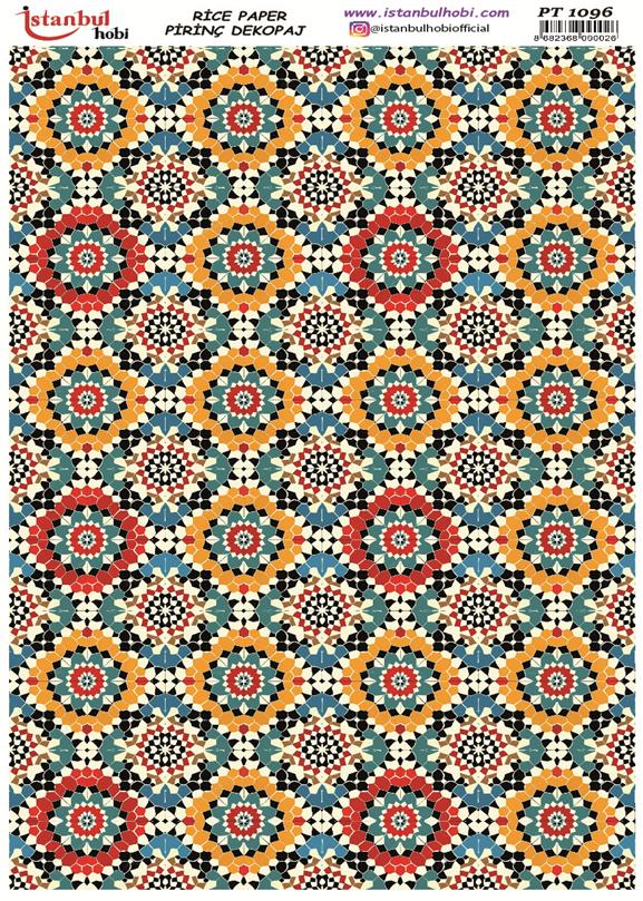 Pirinç Dekopaj Kağıdı 30x42cm PT-1096
