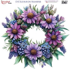 Ütü İle Rub On Transfer 30x30cm RB374
