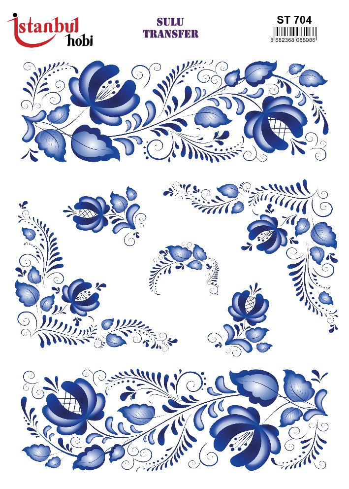 Sulu Transfer Kağıdı 25x35cm ST-704