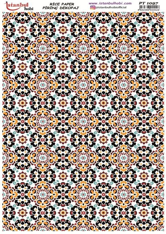 Pirinç Dekopaj Kağıdı 30x42cm PT-1097