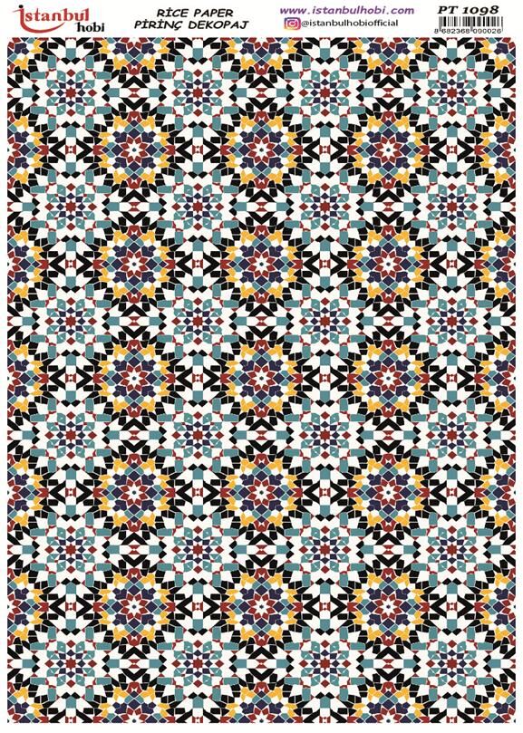 Pirinç Dekopaj Kağıdı 30x42cm PT-1098