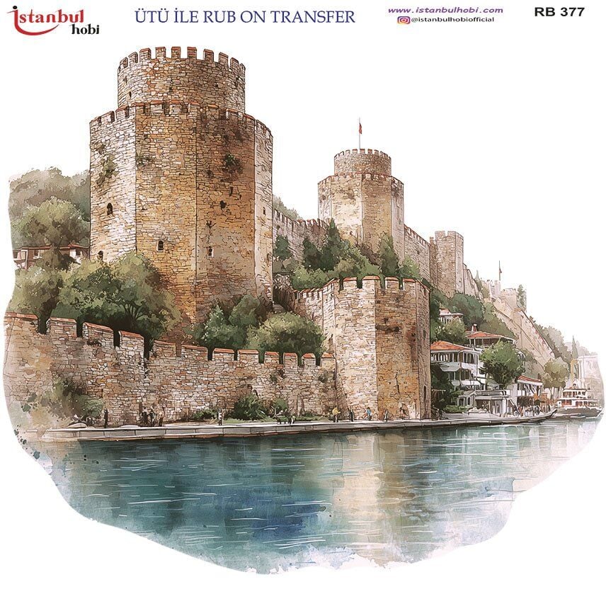 Ütü İle Rub On Transfer 30x30cm RB377