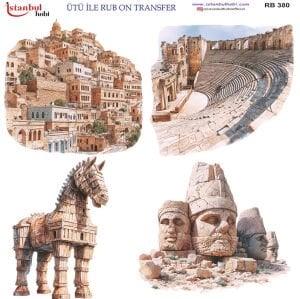 Ütü İle Rub On Transfer 30x30cm RB380