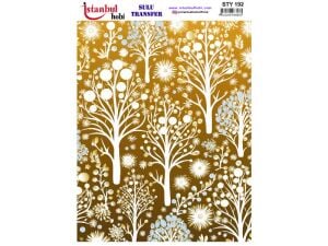 Yılbaşı Sulu Transfer Kağıdı 25x35cm STY-192