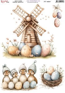 Pirinç Dekopaj Kağıdı 30x42cm PT-4069