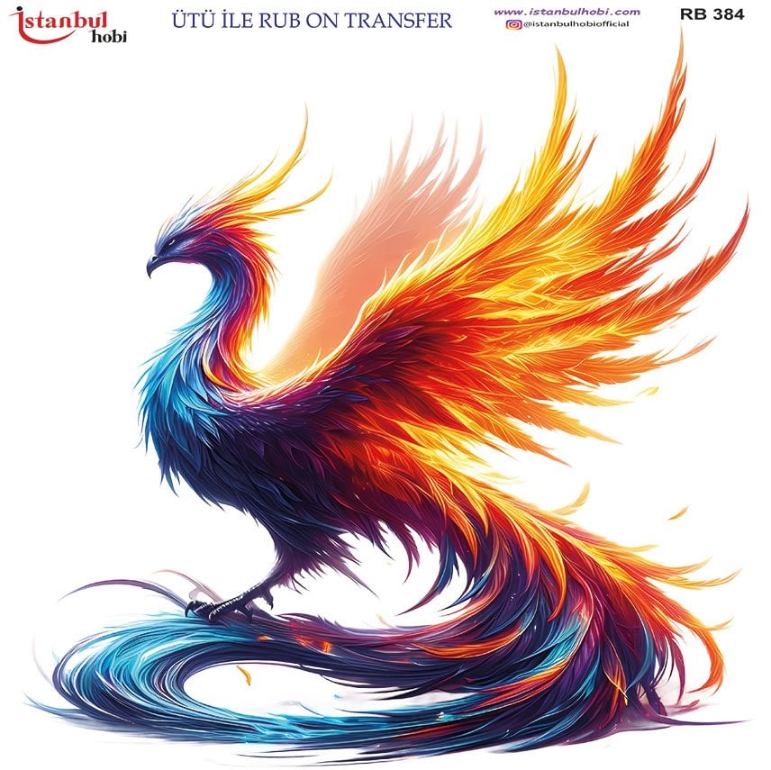 Ütü İle Rub On Transfer 30x30cm RB384