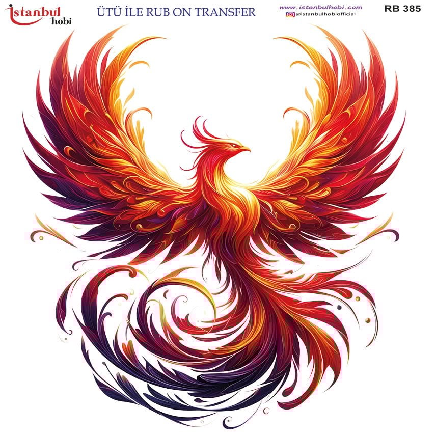 Ütü İle Rub On Transfer 30x30cm RB385