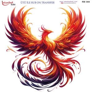 Ütü İle Rub On Transfer 30x30cm RB385