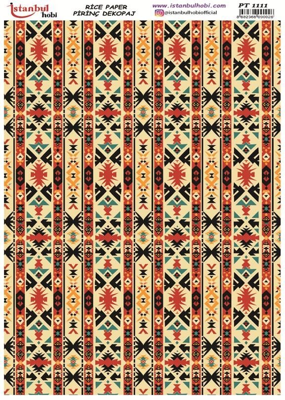 Pirinç Dekopaj Kağıdı 30x42cm PT-1111