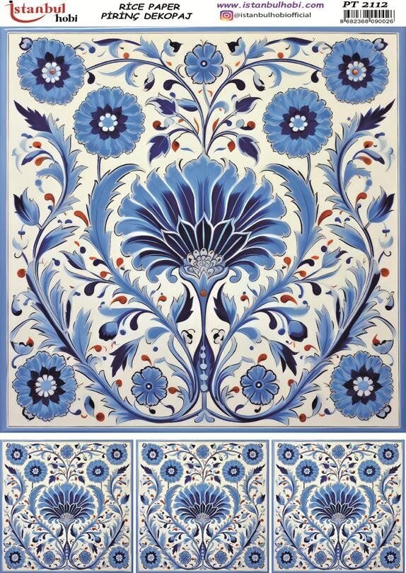 Pirinç Dekopaj Kağıdı 30x42cm PT-2112