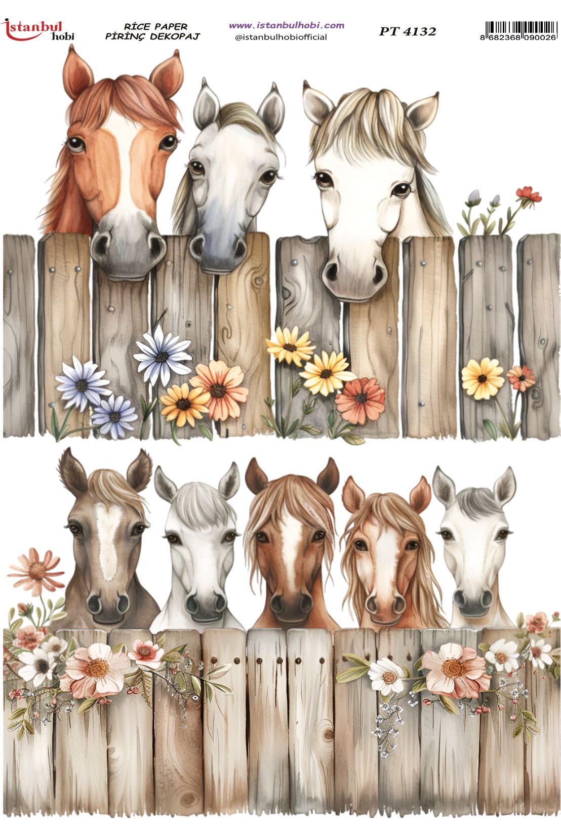 Pirinç Dekopaj Kağıdı 30x42cm PT-4132