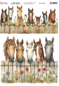 Pirinç Dekopaj Kağıdı 30x42cm PT-4133