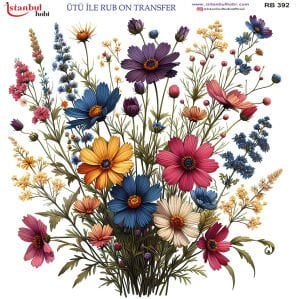Ütü İle Rub On Transfer 30x30cm RB392