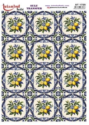 Sulu Transfer Kağıdı 25x35cm ST-1723