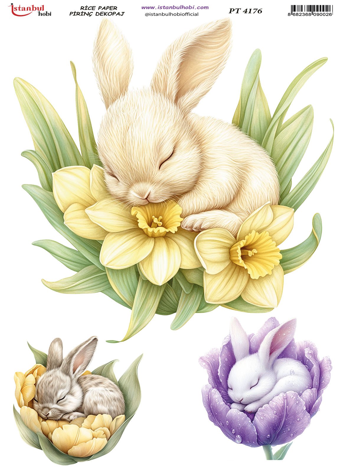 Pirinç Dekopaj Kağıdı 30x42cm PT-4176