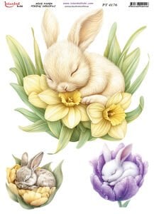 Pirinç Dekopaj Kağıdı 30x42cm PT-4176