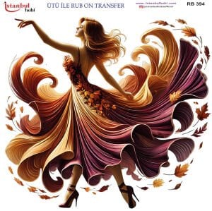 Ütü İle Rub On Transfer 30x30cm RB394