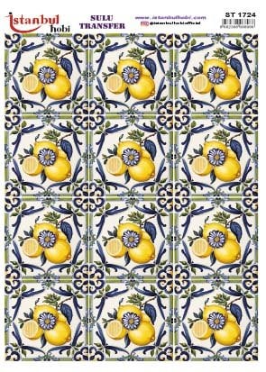 Sulu Transfer Kağıdı 25x35cm ST-1724