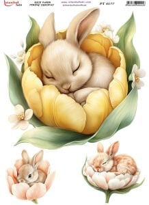 Pirinç Dekopaj Kağıdı 30x42cm PT-4177