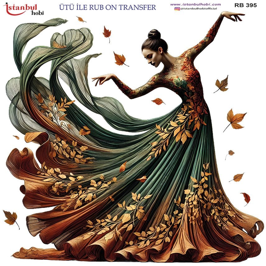 Ütü İle Rub On Transfer 30x30cm RB395