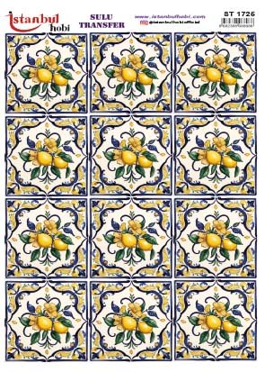 Sulu Transfer Kağıdı 25x35cm ST-1725
