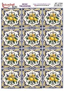 Sulu Transfer Kağıdı 25x35cm ST-1725