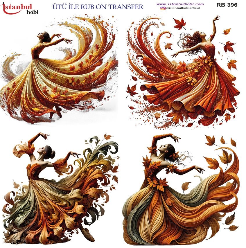 Ütü İle Rub On Transfer 30x30cm RB396