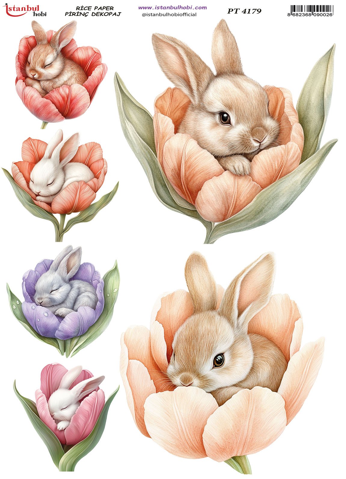 Pirinç Dekopaj Kağıdı 30x42cm PT-4179