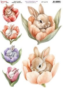 Pirinç Dekopaj Kağıdı 30x42cm PT-4179