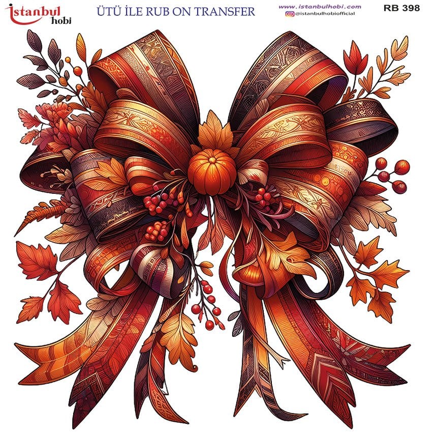 Ütü İle Rub On Transfer 30x30cm RB398