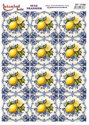 Sulu Transfer Kağıdı 25x35cm ST-1728