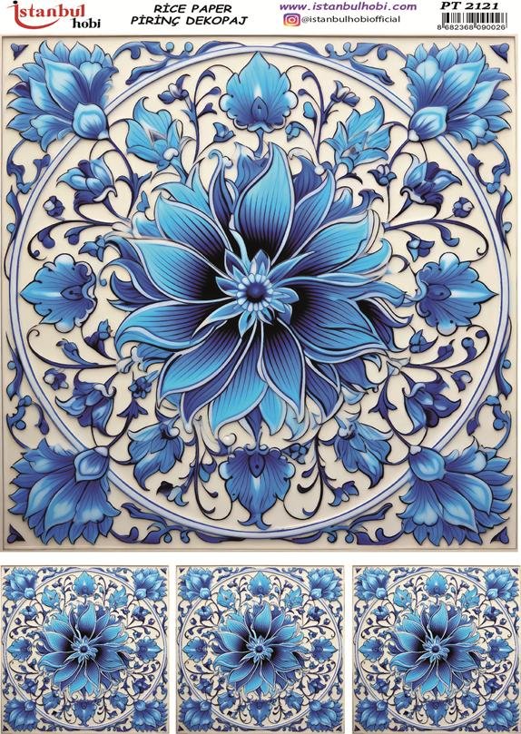 Pirinç Dekopaj Kağıdı 30x42cm PT-2121