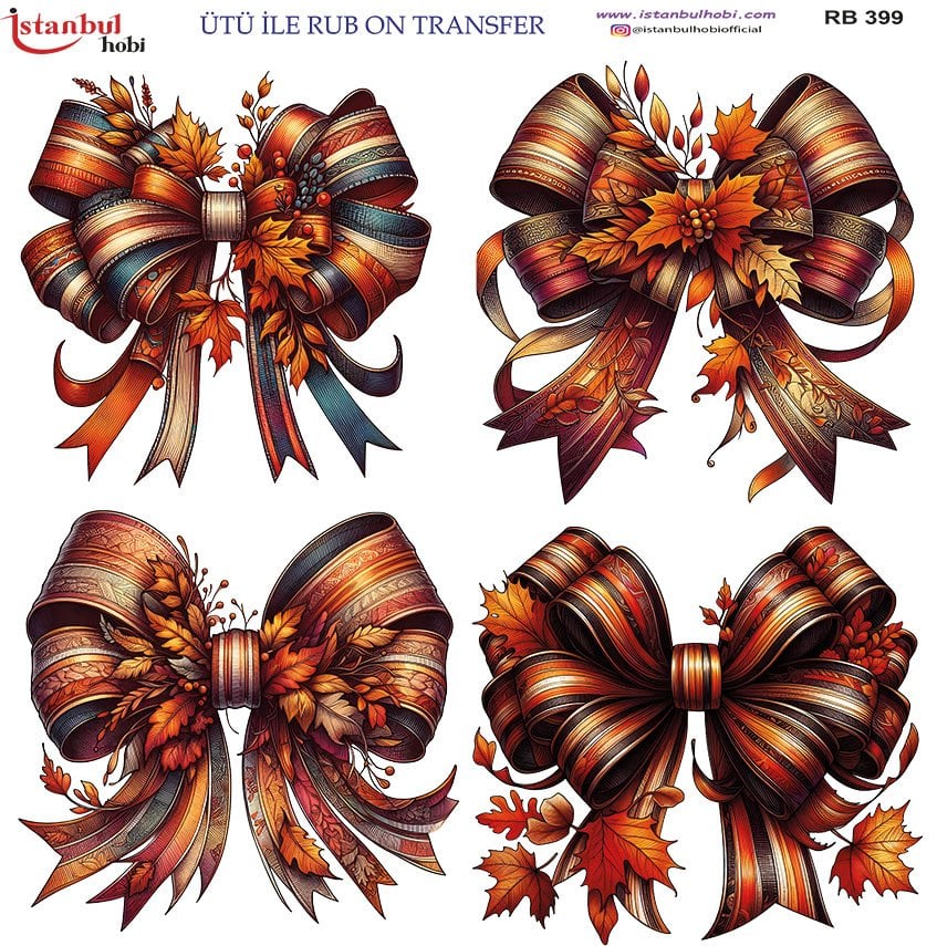 Ütü İle Rub On Transfer 30x30cm RB399
