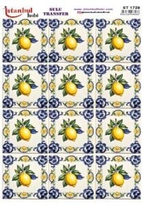 Sulu Transfer Kağıdı 25x35cm ST-1729