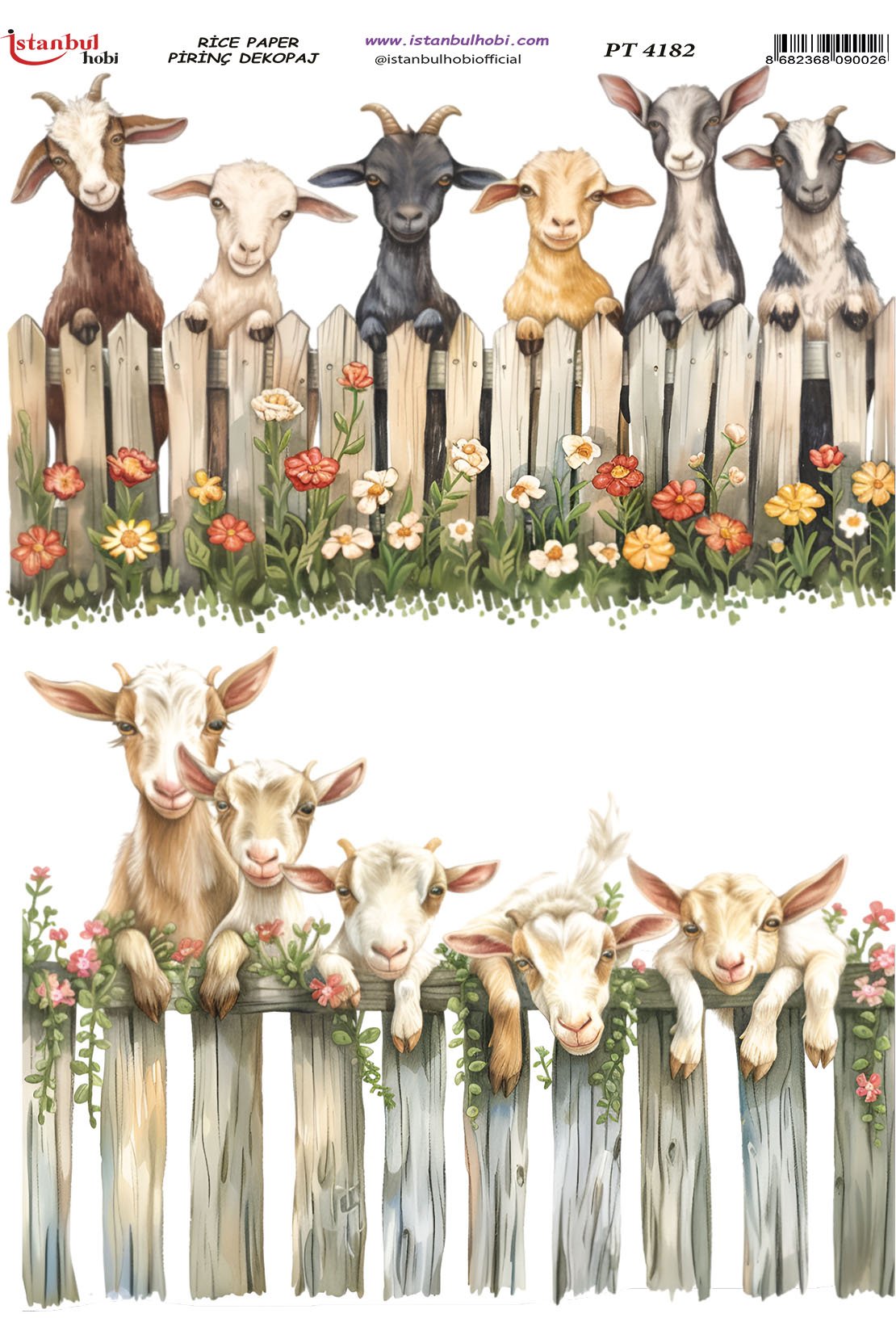 Pirinç Dekopaj Kağıdı 30x42cm PT-4182