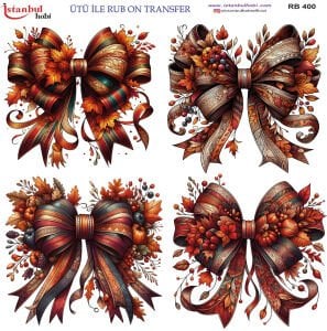 Ütü İle Rub On Transfer 30x30cm RB400