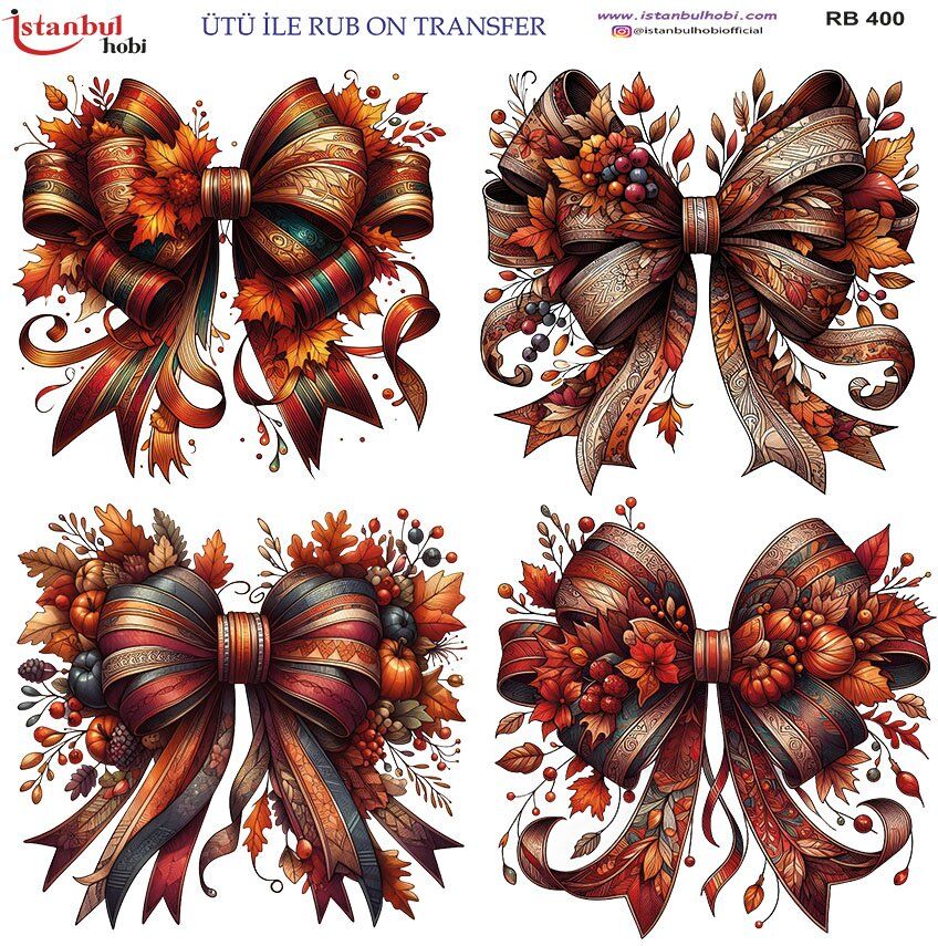 Ütü İle Rub On Transfer 30x30cm RB400