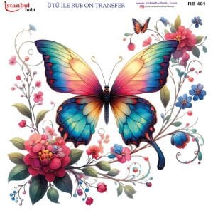 Ütü İle Rub On Transfer 30x30cm RB401