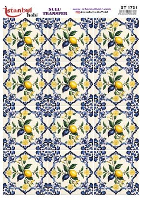 Sulu Transfer Kağıdı 25x35cm ST-1731