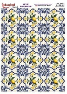 Sulu Transfer Kağıdı 25x35cm ST-1731